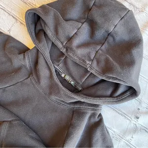Athleta Small Womens Black Scuba Hoodie Hooded Sweatshirt Athletic Pull Over thumbnail 15