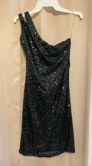 Black Hoco Dress Size M thumbnail 1