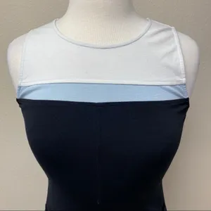 Sanctuary Colorblock Mod Shift Mini Dress Black White Blue S thumbnail 7