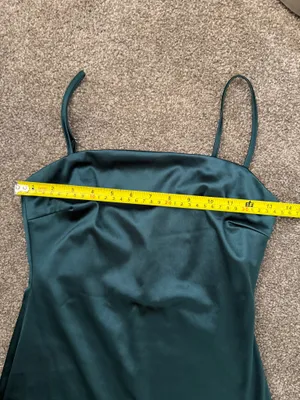 All in Favor Sleek satin slip dress thumbnail 4
