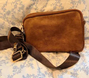 TikTok Shop brown Crossbody Bag thumbnail 1