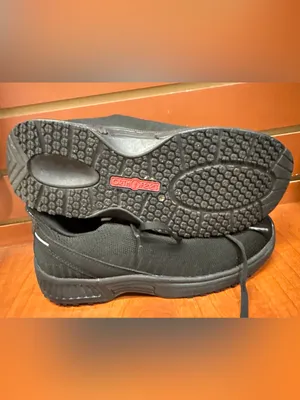 OnToFeet Black Knit Walking Sneakers | Lightweight Comfort Shoes thumbnail 5