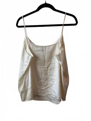 Quince Women's Silk Spandex Cream Camisole Tank Top XL thumbnail 2
