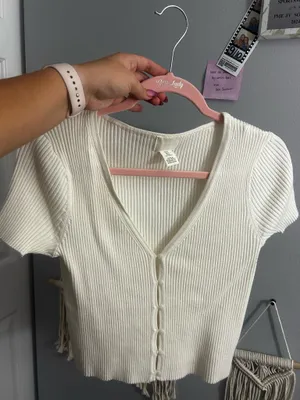 White H&M Top thumbnail 1