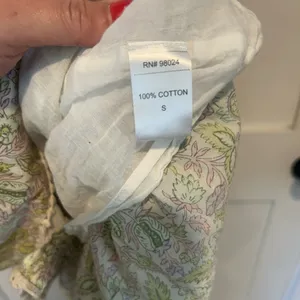 Love the Label Anthropologie floral mini dress size small thumbnail 6