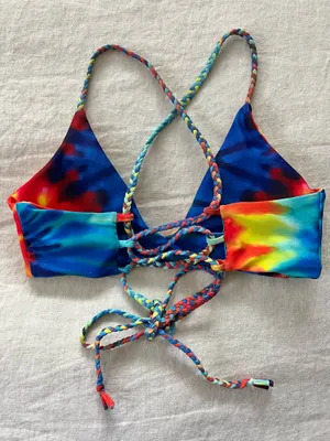 Zaful Tie-Dye Bikini Top thumbnail 2