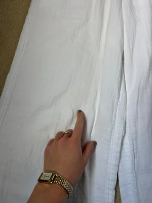 Old Navy Linen Pants Wide-Leg white thumbnail 6