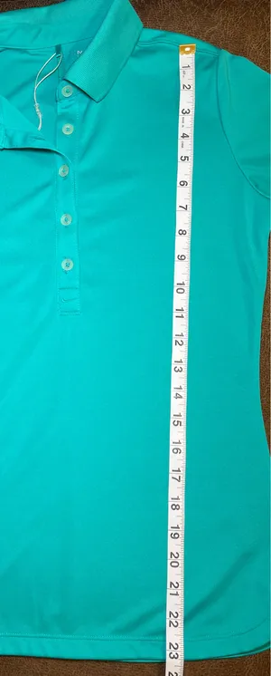 Nike Golf Womens Dri-FIT Tour Performance Polo Shirt Teal Blue NWT Cool Size XS thumbnail 8