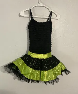 One piece girls dancewear thumbnail 1