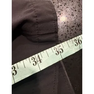 Athleta Brooklyn Ankle Pants Black Tapered Stretch‎ Travel Trousers Size 6 thumbnail 7