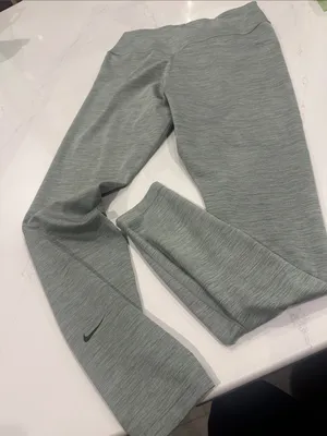Nike Dri-Fit Heathered green‎ leggings size large thumbnail 3