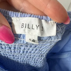 BILLY J Baby Blue Tiered Maxi Dress Size 14‎ Lined Summer Sundress thumbnail 3