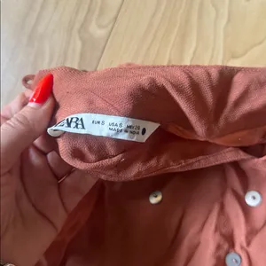 Zara Terracotta Sequin Blouse thumbnail 4