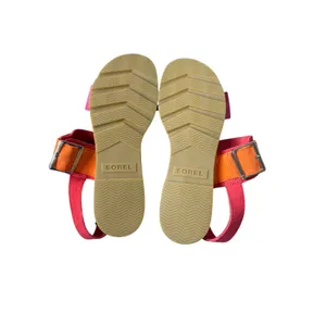 Sorel Ella III 2069721-617 Sandals Womens 8 Multi Leather Slingback DDK1737 thumbnail 5