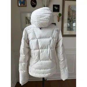 The North Face Tamburello 600 White Puffer Coat Stains M thumbnail 6