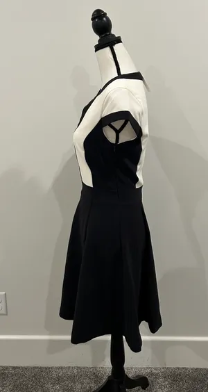 H&M Fit And Flare Dress thumbnail 3