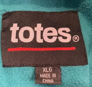 Totes water resistant Storm Jacket fleece lined XL thumbnail 4