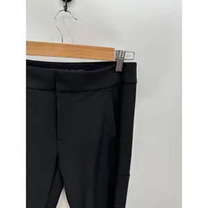 Athleta Stella Shale Black Ankle Zip Stretch‎ Trouser Pants Women's Size 4 thumbnail 5