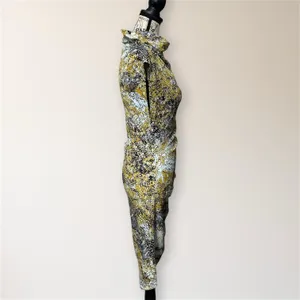 Anthropologie Maya Snakeskin Ruched Sheath Dress S‎ Homecoming Cocktail Party thumbnail 5
