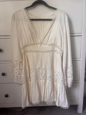 Hello Molly White Dress thumbnail 1