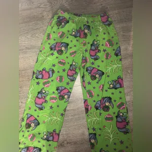 Disney Winnie the Pooh Eeyore Holiday fleece pajama lounge pants XSMALL Women’s thumbnail 2