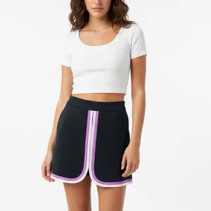 Lady Hagen Tulip Hem Golf Tennis Skort Purple White Stripe Athletic Mini Size 2 thumbnail 12