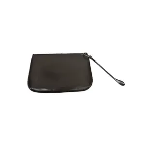 Vintage The Limited Brown Wristlet Clutch Gold Lock Minimal Y2K‎ Bag thumbnail 4