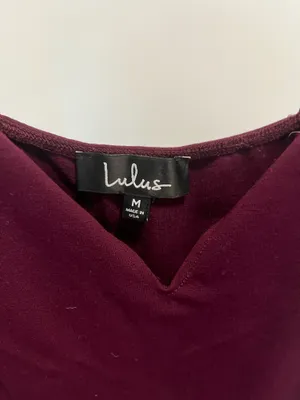 Lulus maroon body suit thumbnail 3