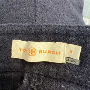TORY BURCH‎ Women's Navy Wool Dress Pants Size 8 Unlined Side Zip Crop Preppy thumbnail 4