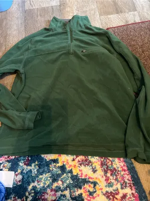Ll bean large green pullover thumbnail 3