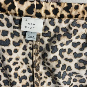 A‎ New Day Leopard Print Wide Leg Lounge Pants Size L thumbnail 4