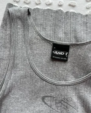 Vintage Tank Top Gray Size M thumbnail 5