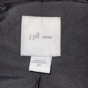 J. Jill Womens Buffalo Plaid Full Zip Quilted Puffer Long Down Vest Red Black XS thumbnail 6