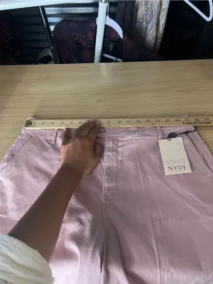 NYDJ Mona High Waist Ankle Wide Leg Trouser Jeans — Size 14 NWT thumbnail 12