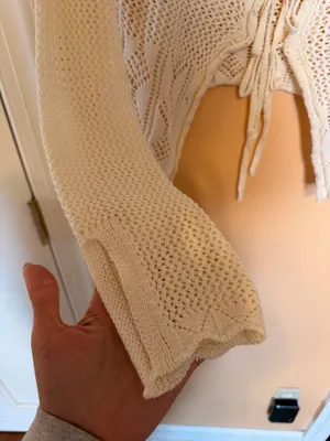 Grey Bandit Knit Top Crop thumbnail 3
