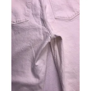Abercrombie & Fitch 90s Straight Jeans‎ Womens 32/14R White NEW Ultra High Rise thumbnail 7