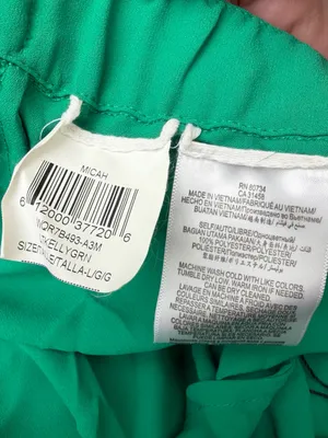 BCBG Bright Green Athletic Shorts with Elastic Waist thumbnail 7