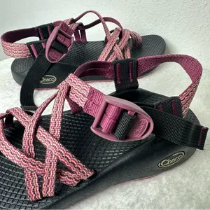 Chaco ZX/2 Sport Sandals Women's 6 Pink Wave Print J105500 hiking water thumbnail 9