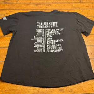 Taylor Swift The Eras Tour Black T Shirt Size Large‎ Concert Merch thumbnail 5