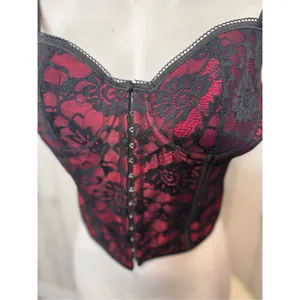 Red and black corset size large thumbnail 5