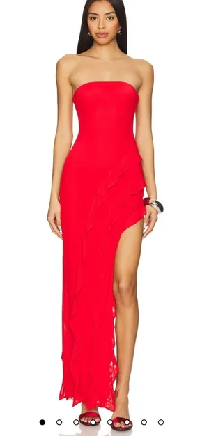 Revolve Red Dress thumbnail 1