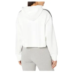 adidas Originals womens Adicolor Classics Cropped Hoodie Hooded Sweatshirt C15‎ thumbnail 2