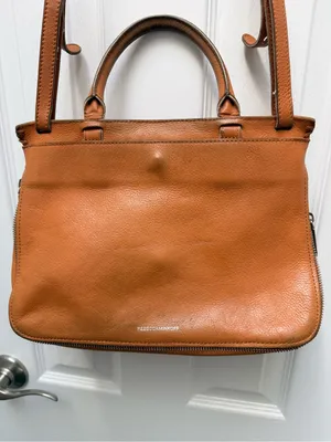 Rebecca Minkoff Western Boho Leather Crossbody | Turquoise Detail‎ | Saddle Tan thumbnail 7