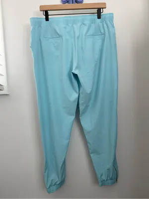 Albion FIT Large NEW Everywhere Joggers Aqua Blue Lightweight Elastic Outdoor thumbnail 3