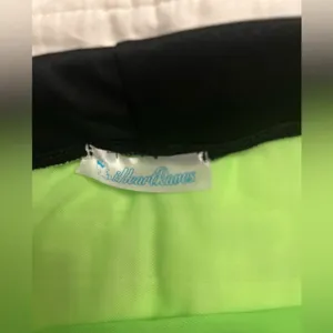 NWOT iheartraves lime green mesh rave bottoms thumbnail 2