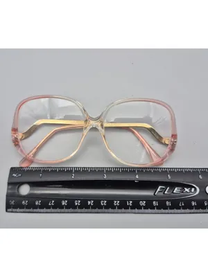Vintage 1980s Magnivision +3.25 Reading Glasses Oversized Pink Retro Frames thumbnail 8