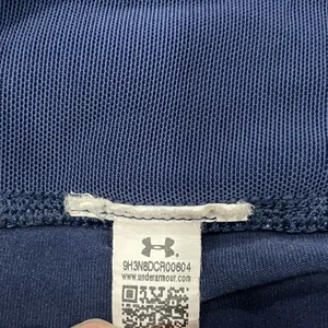 Under Armour Mirror Color Block Navy Tonal Capri Leggings XS/ S thumbnail 3