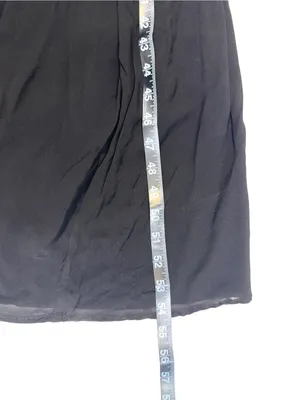 YFB Young Fabulous and Broke Black Sleeveless Twist Front Maxi Dress SMALL thumbnail 7