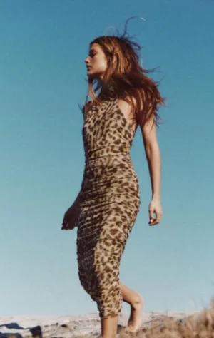 Zara Animal Print Dress thumbnail 2