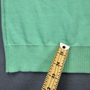 Madewell Womens Colorblock Raglan Sweater Mint Green Neon Yellow Size S‎ thumbnail 3